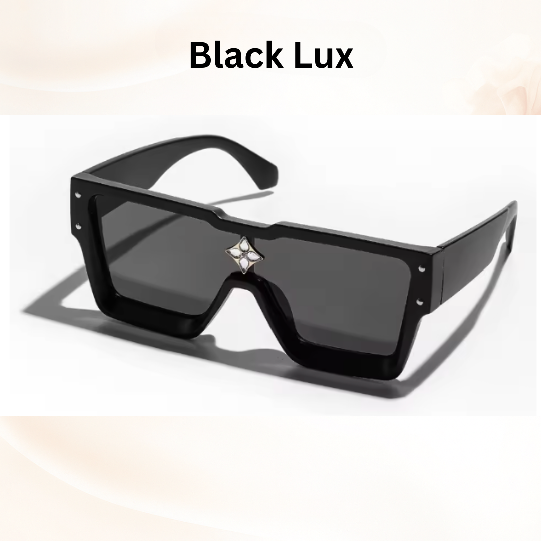 Luxury Millionaire Shades - Retro Square Sunglasses