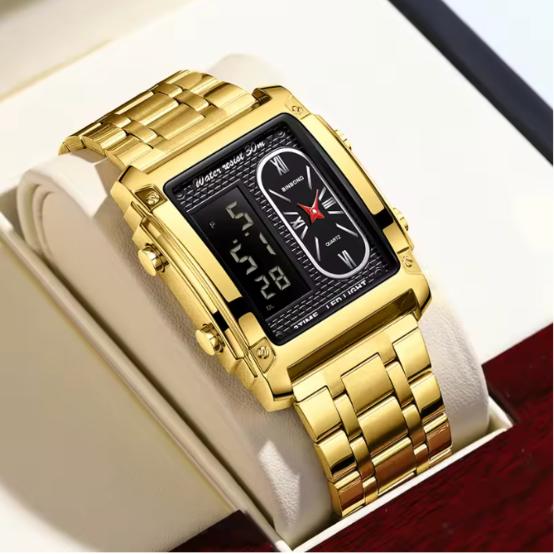 TimeForge X | Luxury Men's Quartz Watch