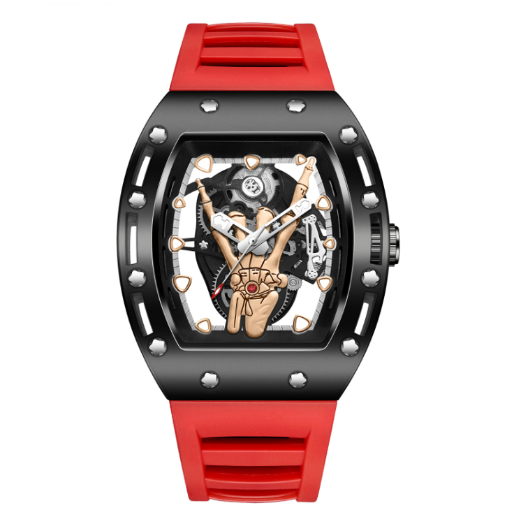 Dominus - Skeleton Dial, Automatic Edgy Watch