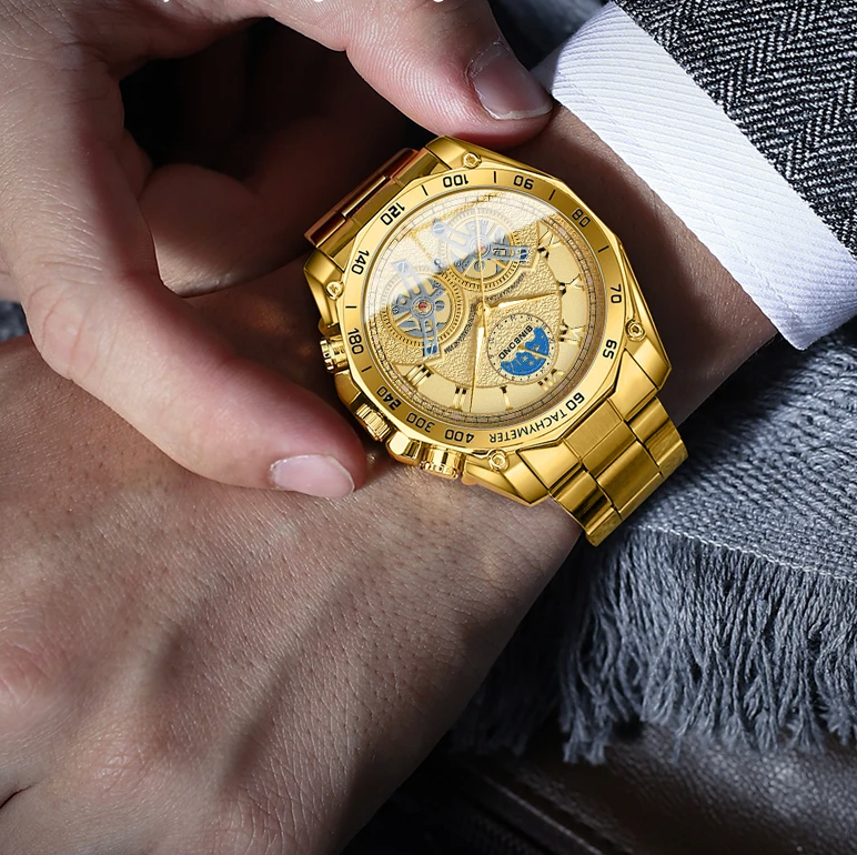 Titan Horizon - ZaneLuxe's Luxury Men's Chronograph Automatic Watch