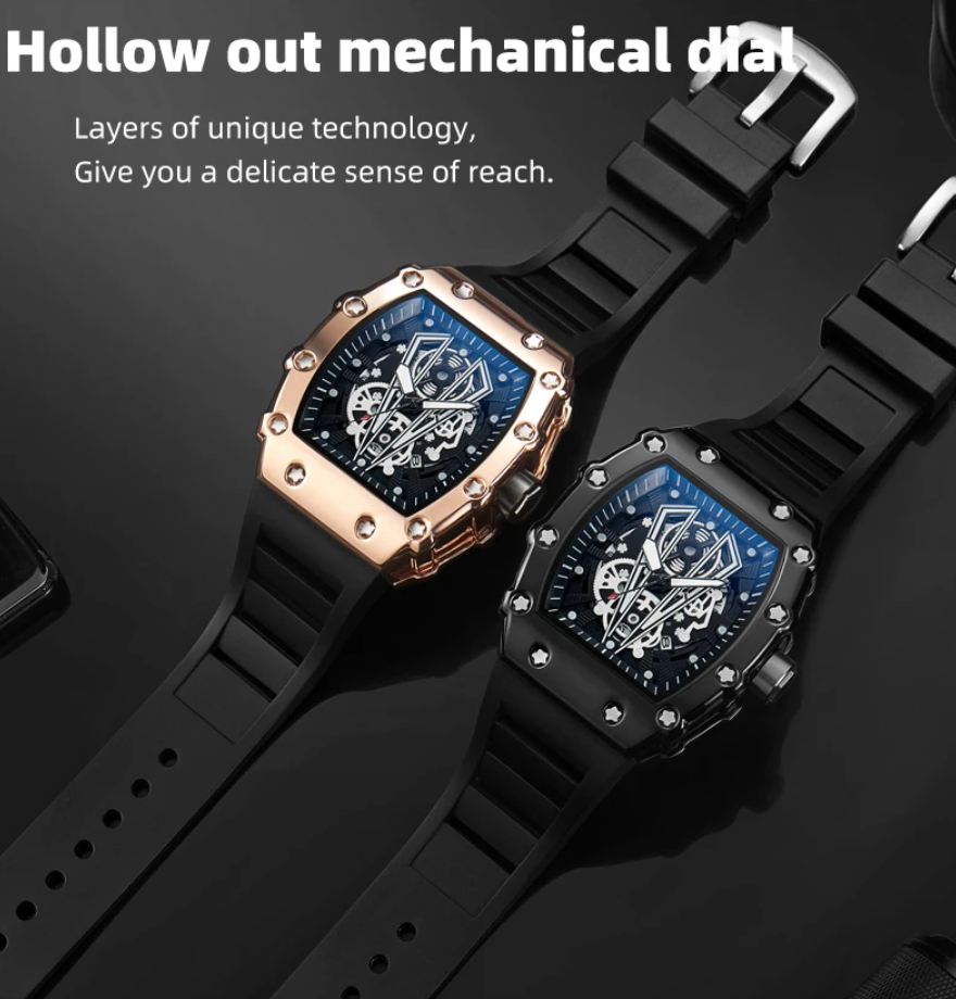 Warrior Ascend - ZaneLuxe's Skeleton Series - Men's Automatic Watch