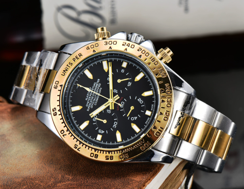 Gildray - ZaneLuxe's Luminous Chronograph Edition - Stainless Steel Automatic Watch