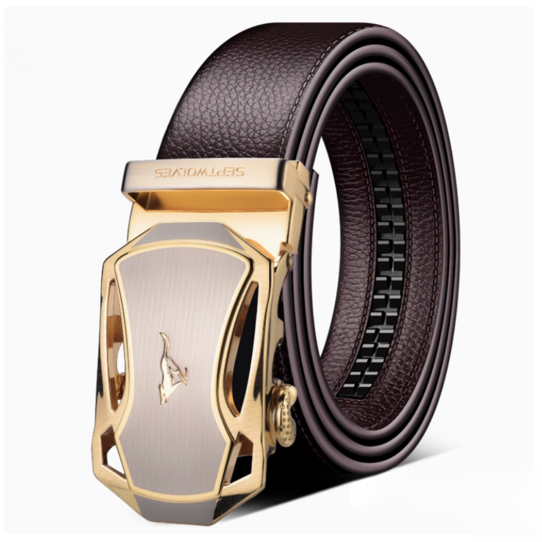 Urban Elegance Series - Septwolves 2025 Executive Pure Cowhide Auto-Lock Belt