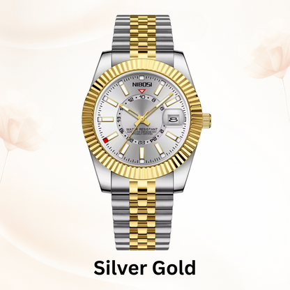 AquaMaster Elite 30ATM – Men’s Luxury Dive Quartz Watch with Date, 300 m Waterproof Sport Timepiece