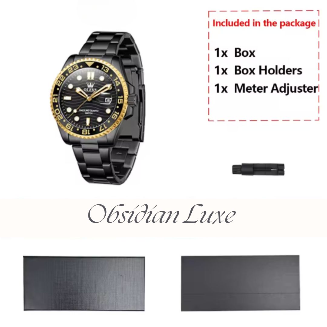 NobleQuartz | Classic Men’s Timepiece