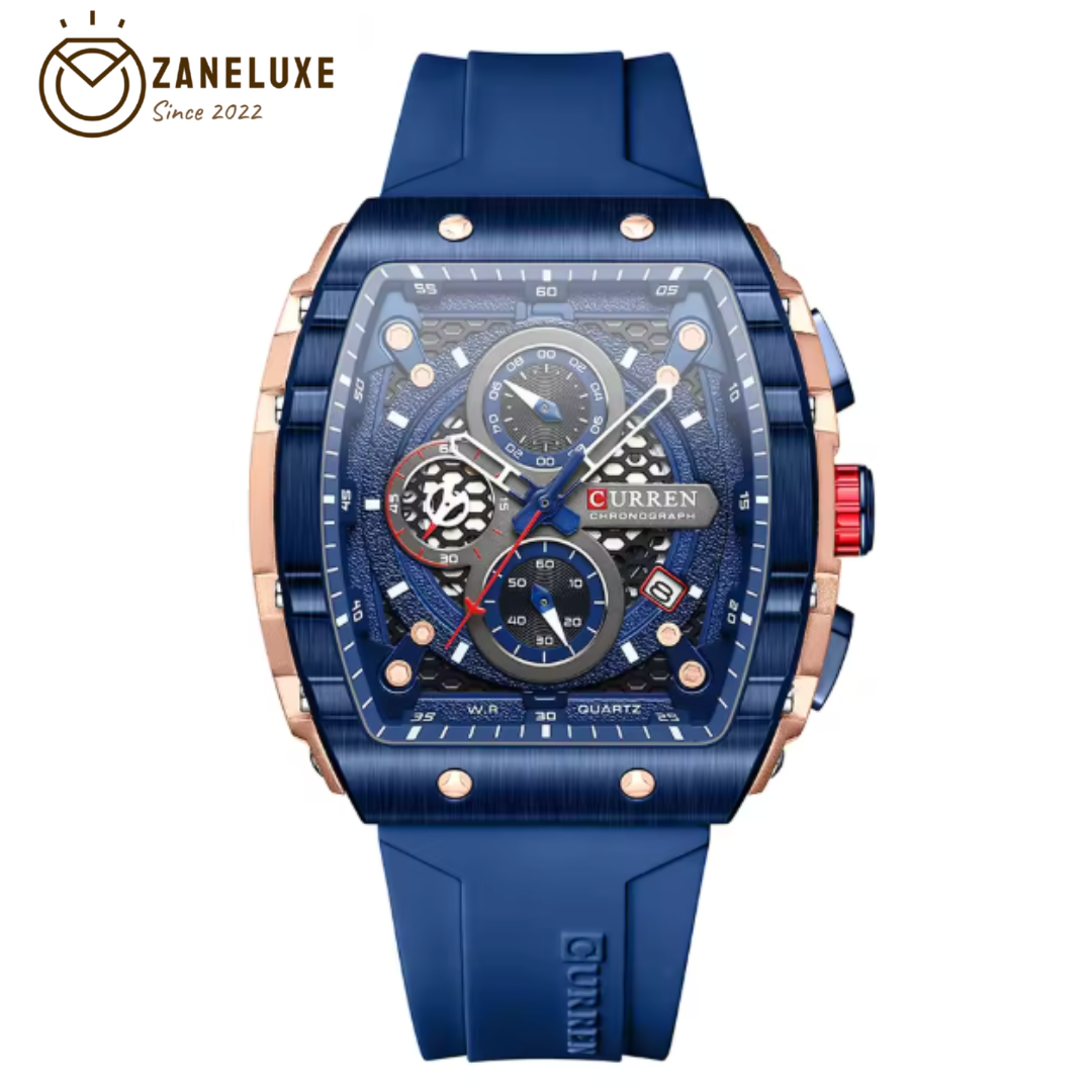 LumiChrono | Precision Square Chronograph