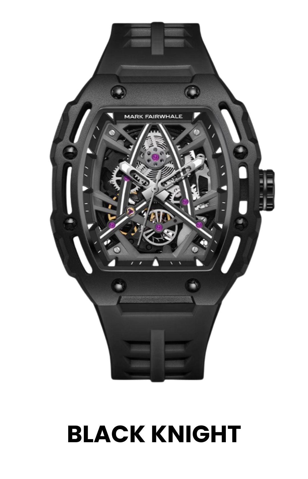 Mark Fairwhale Great Wall Edition – Men's Skeleton Automatic Watch with Architectural Detailing