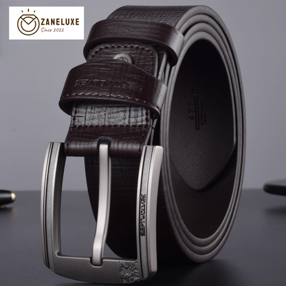 Essential Classic Series - Men’s Premium Genuine Leather Pin-Buckle Belt