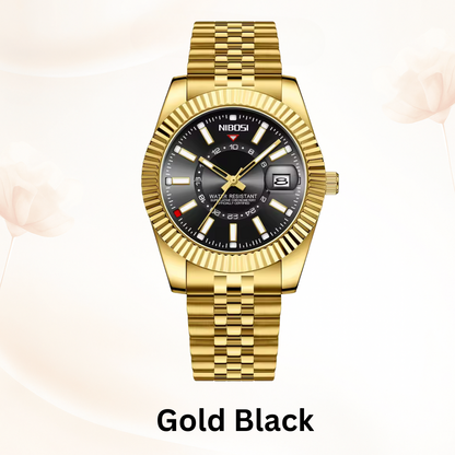 AquaMaster Elite 30ATM – Men’s Luxury Dive Quartz Watch with Date, 300 m Waterproof Sport Timepiece