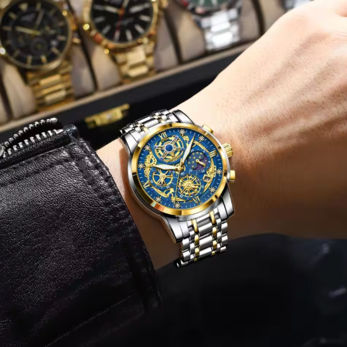 AeroChron - Luxury High Quality Waterproof Luminous Chronograph Men Watch