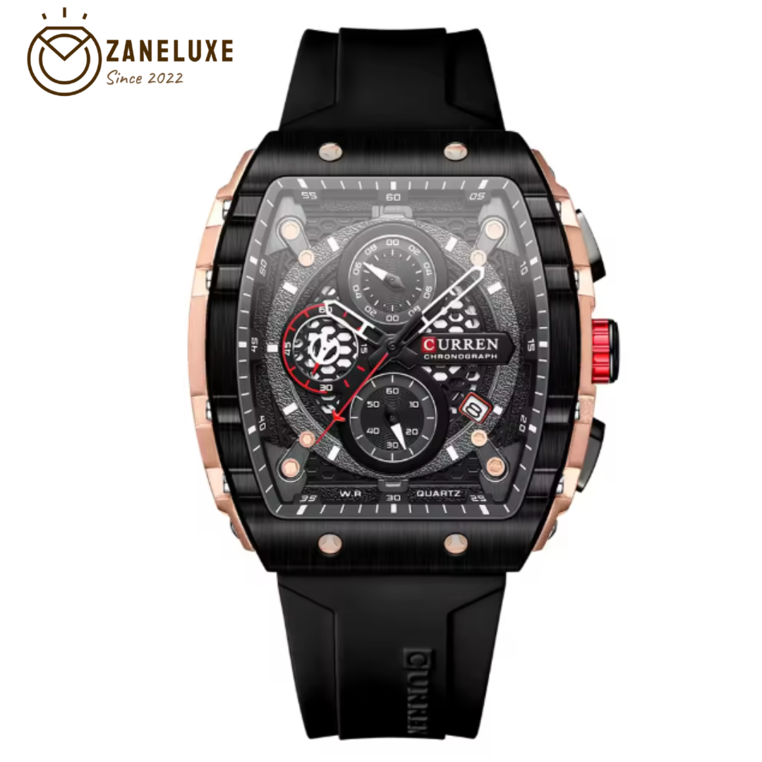 LumiChrono | Precision Square Chronograph