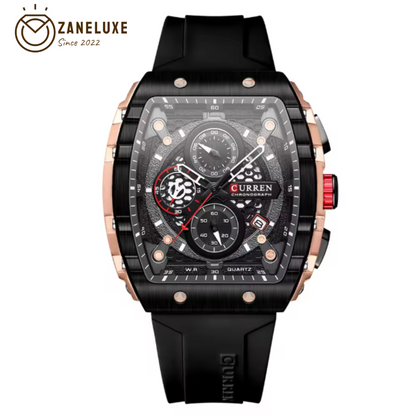 LumiChrono | Precision Square Chronograph