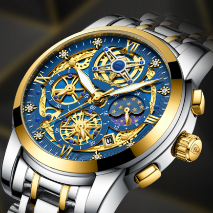 AeroChron - Luxury High Quality Waterproof Luminous Chronograph Men Watch