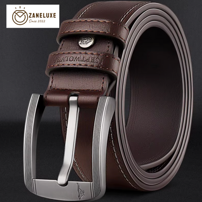 Essential Classic Series - Men’s Premium Genuine Leather Pin-Buckle Belt