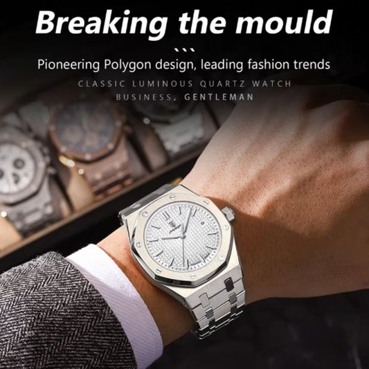 Aurum Edge | Elite Men's Quartz Watch