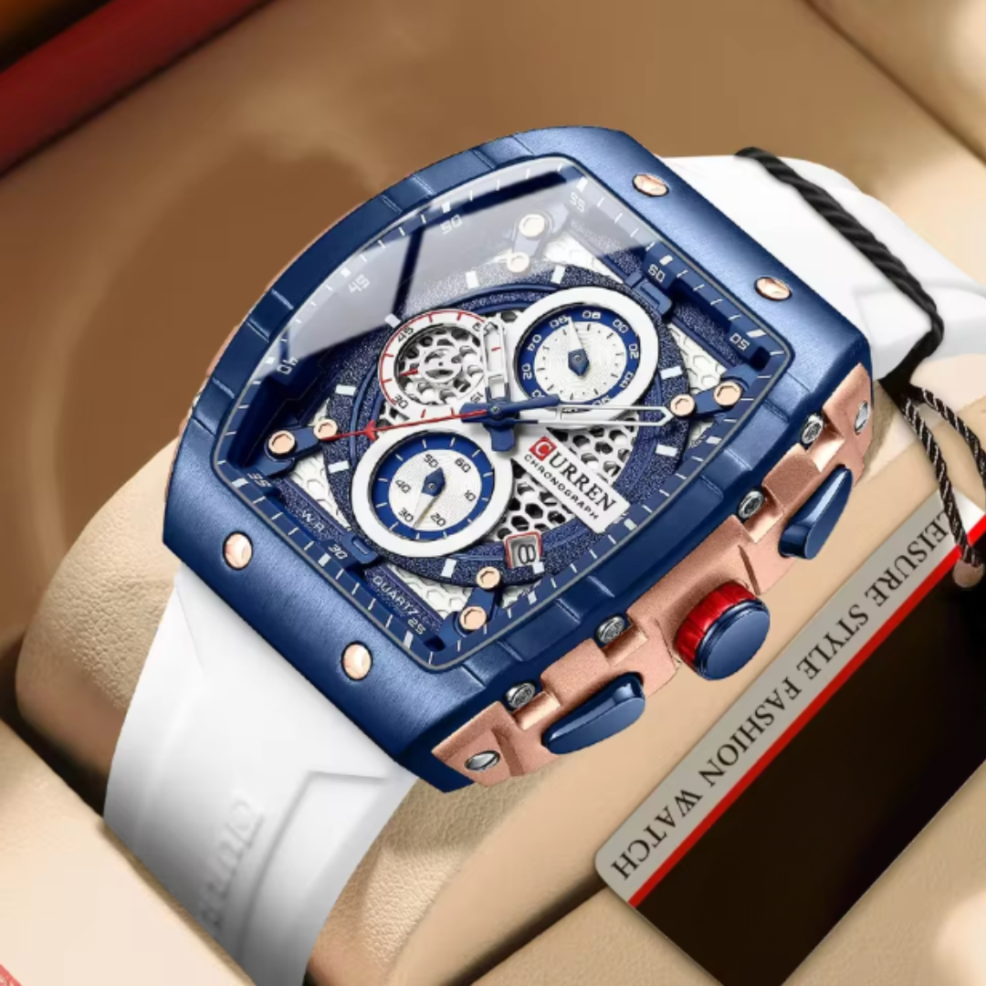 LumiChrono | Precision Square Chronograph