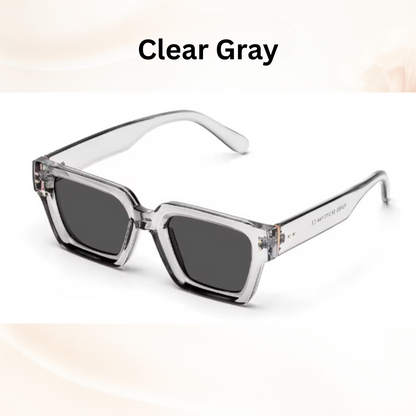 Luxury Millionaire Shades - Retro Square Sunglasses