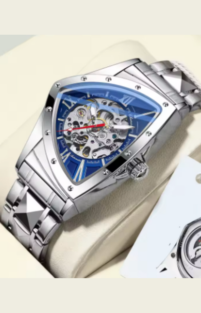 IronVortex | Skeleton Military Automatic Watch