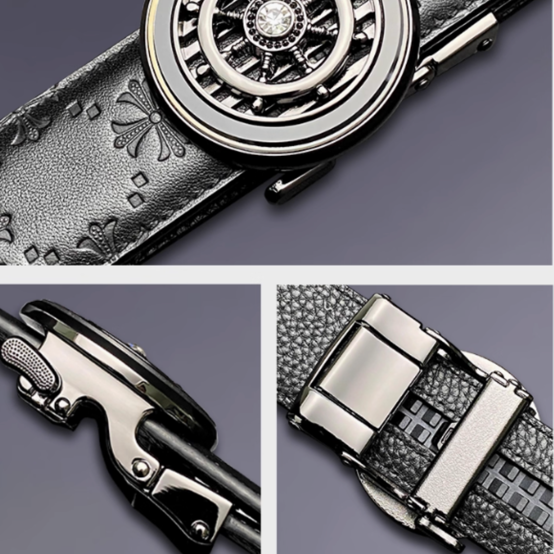 Prestige Series - Executive Auto-Lock Top-Grain Cowhide Belt
