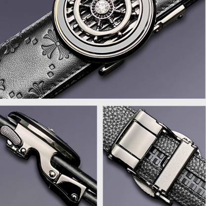 Prestige Series - Executive Auto-Lock Top-Grain Cowhide Belt