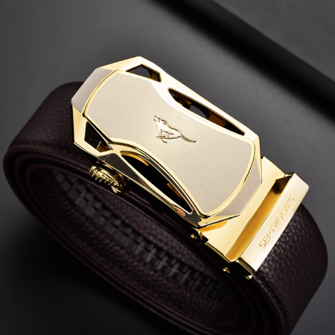 Urban Elegance Series - Septwolves 2025 Executive Pure Cowhide Auto-Lock Belt