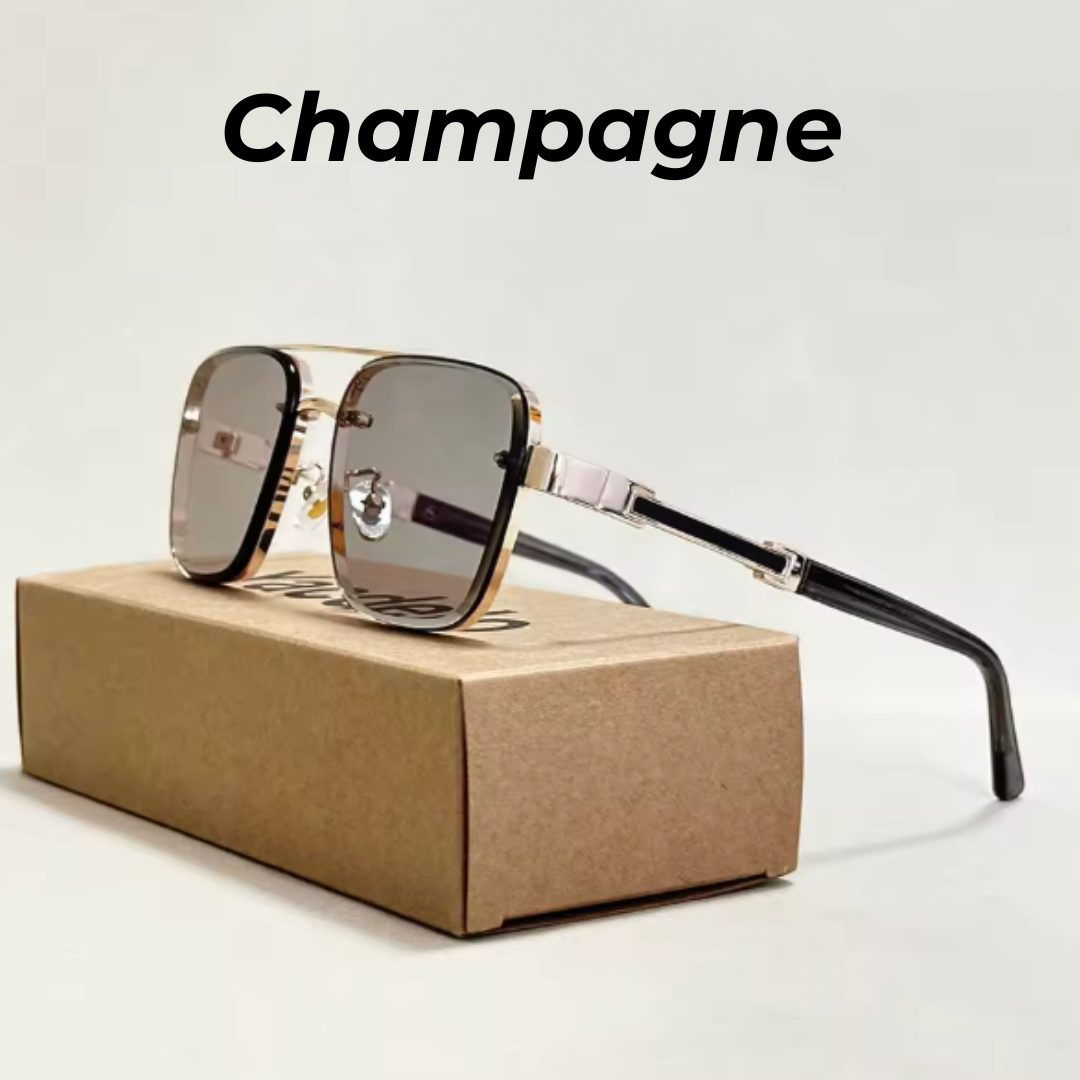 Vintage Royale Squares - Royale Retro Square Men Luxury Fashion Glasses