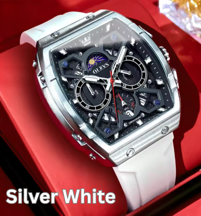 MoonMaster - Chronograph & Moonphase Men’s Quartz Watch