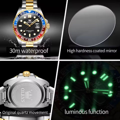 NobleQuartz | Classic Men’s Timepiece