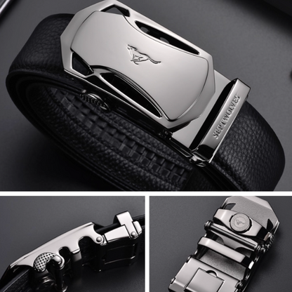 Urban Elegance Series - Septwolves 2025 Executive Pure Cowhide Auto-Lock Belt