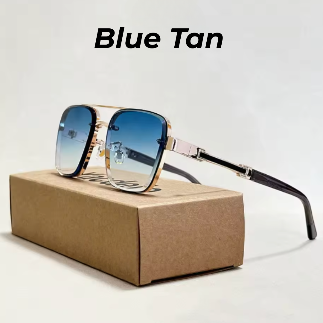 Vintage Royale Squares - Royale Retro Square Men Luxury Fashion Glasses