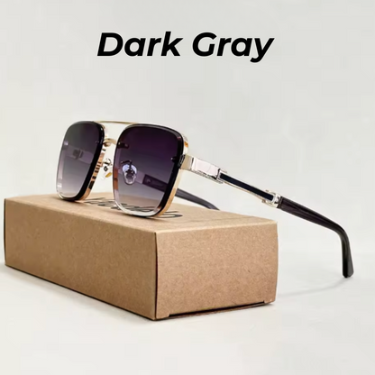 Vintage Royale Squares - Royale Retro Square Men Luxury Fashion Glasses
