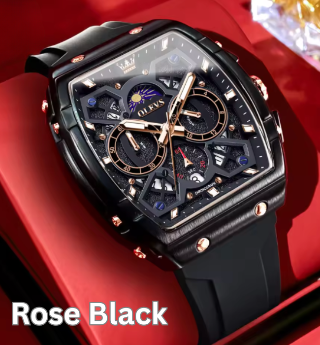 MoonMaster - Chronograph & Moonphase Men’s Quartz Watch