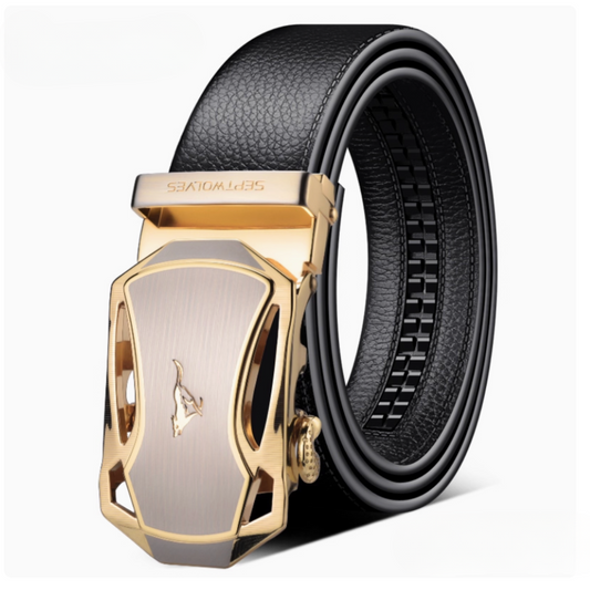 Urban Elegance Series - Septwolves 2025 Executive Pure Cowhide Auto-Lock Belt