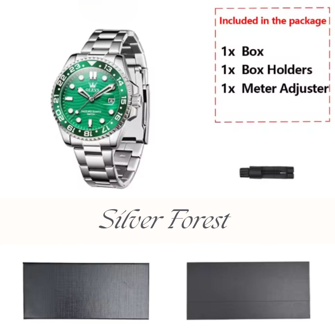 NobleQuartz | Classic Men’s Timepiece