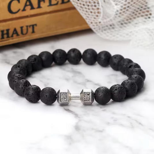Natural Volcanic Stone Bracelet Gift - Natural Lava Stone Bracelet