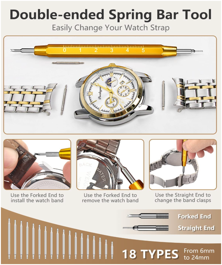 ZaneLuxe All-In-One Watch Maintenance Kit