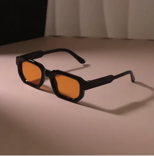 Signature Luxe - Luxora Unisex Rectangle Designer Sunglasses