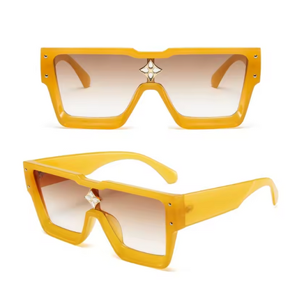 Cyclone Aero Shades - Luxe UV400 Square Aviator Sunglasses