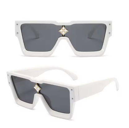 Cyclone Aero Shades - Luxe UV400 Square Aviator Sunglasses