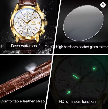 The Gilded Hour - Automatic Mechanical Timepiece