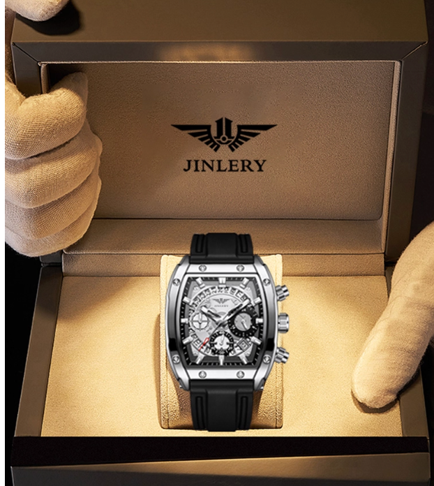 Ironmark - Chronograph presence, Tonneau Mechanical Watch