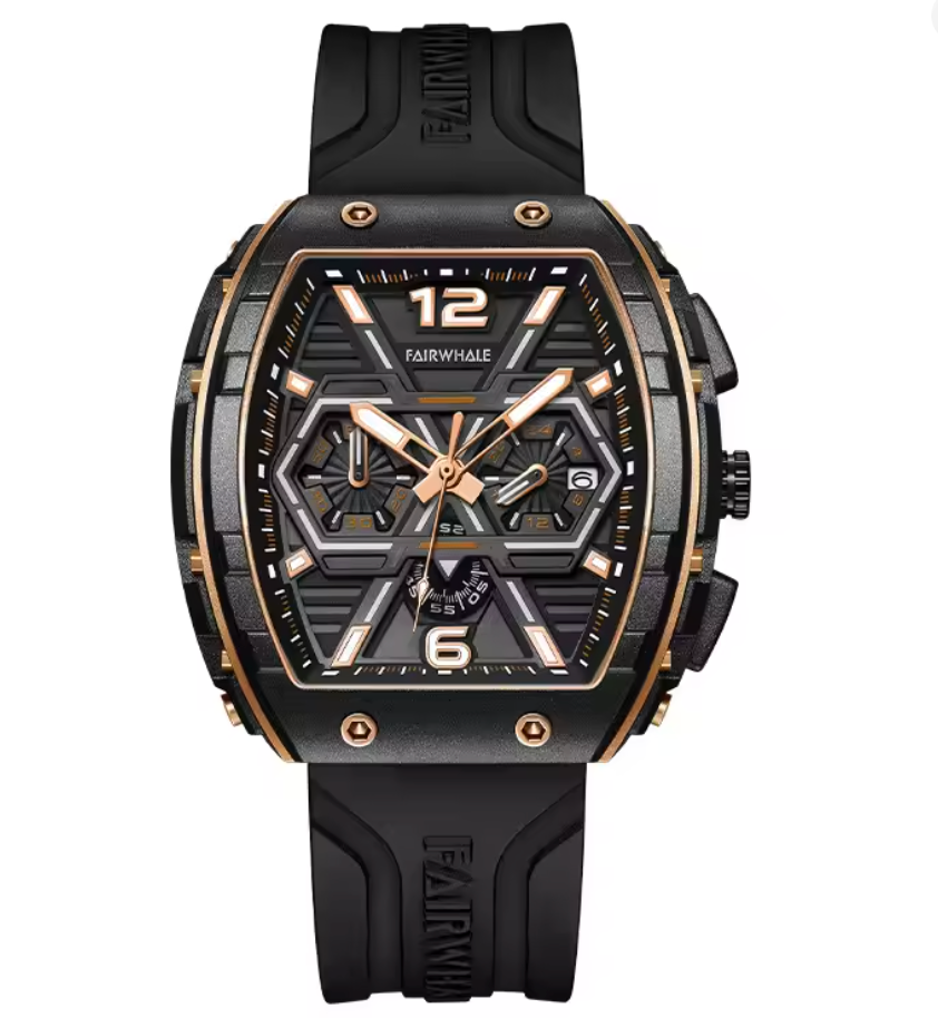 CoreStrike - Skeleton Dial, Automatic Edgy Watch