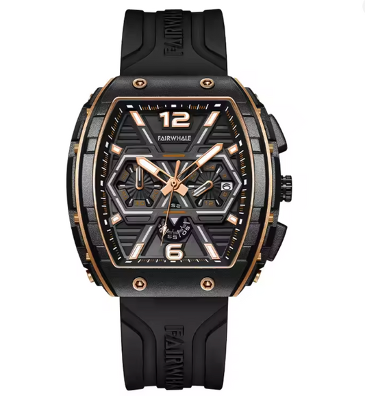 CoreStrike - Skeleton Dial, Automatic Edgy Watch