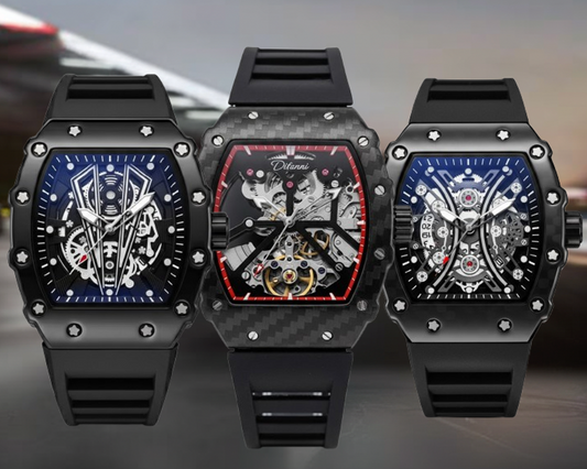 Warrior Elite - ZaneLuxe's Skeleton Series - Men's Automatic Watch