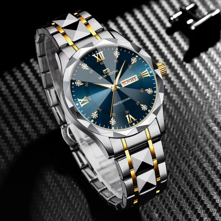 Astro Elevation - Orion - ZaneLuxe'sLuxury Men's Automatic Watch Gold & Silver