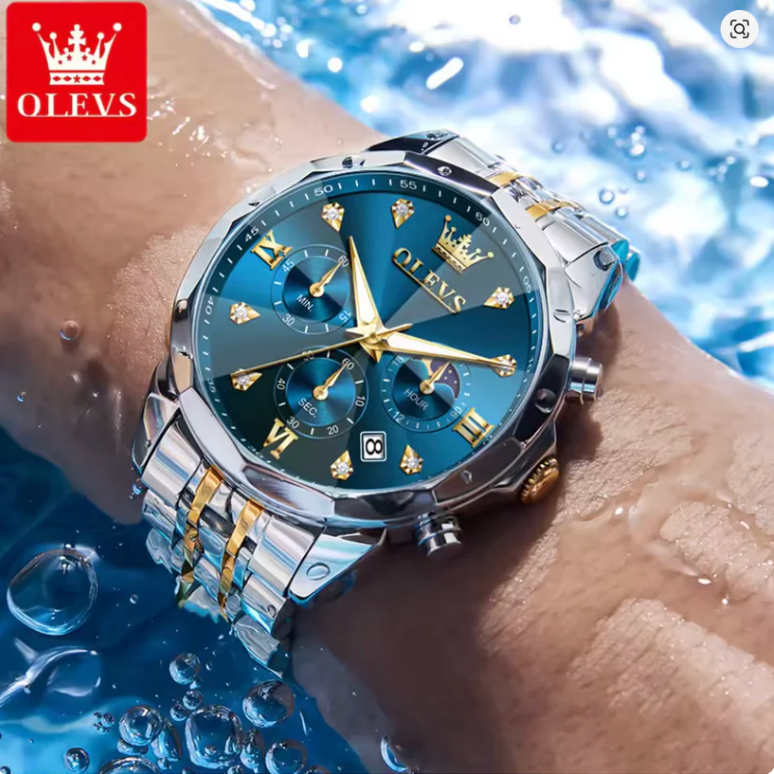 Astro Elevation - Orion - ZaneLuxe'sLuxury Men's Automatic Watch Gold & Silver