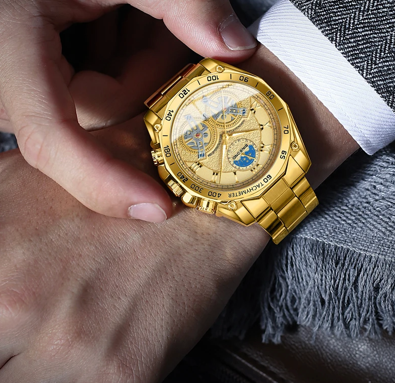 Titan Apex - ZaneLuxe's Luxury Men's Chronograph Automatic Watch