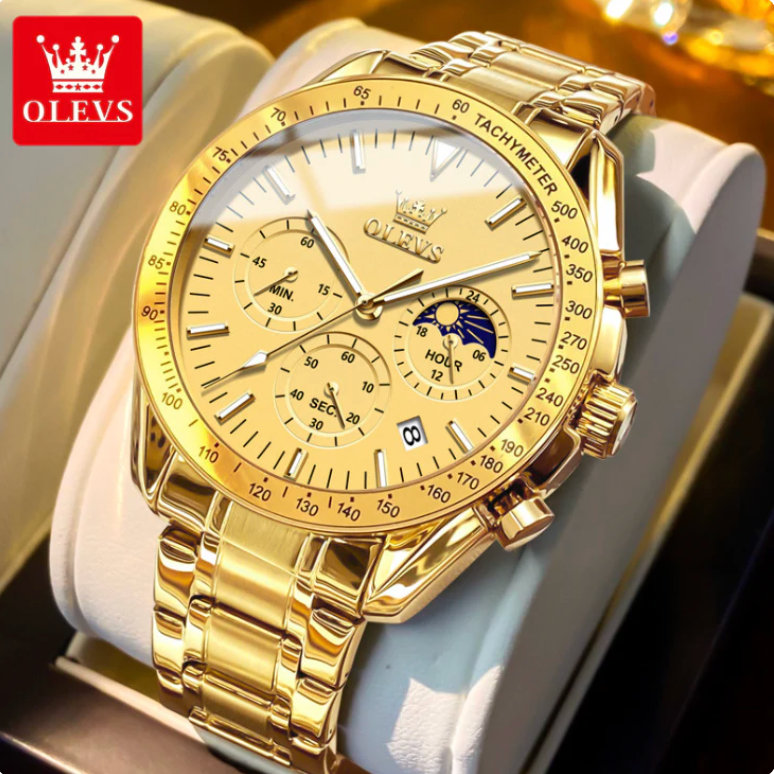 Titan Apex - ZaneLuxe's Luxury Men's Chronograph Automatic Watch