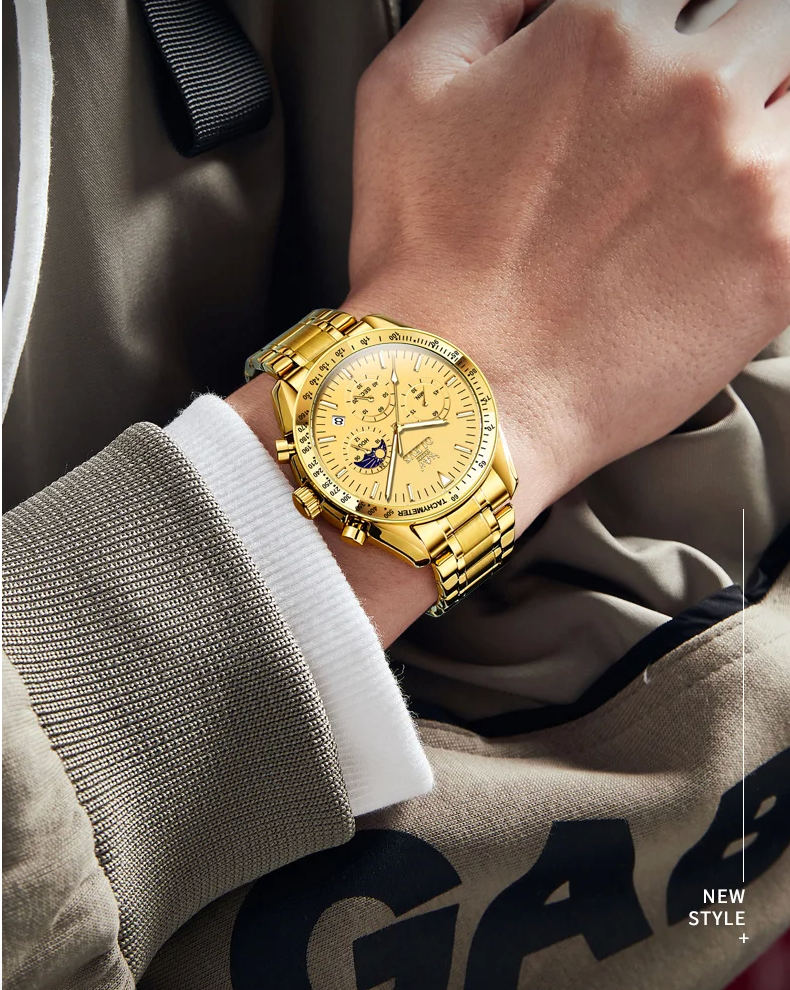 Titan Apex - ZaneLuxe's Luxury Men's Chronograph Automatic Watch