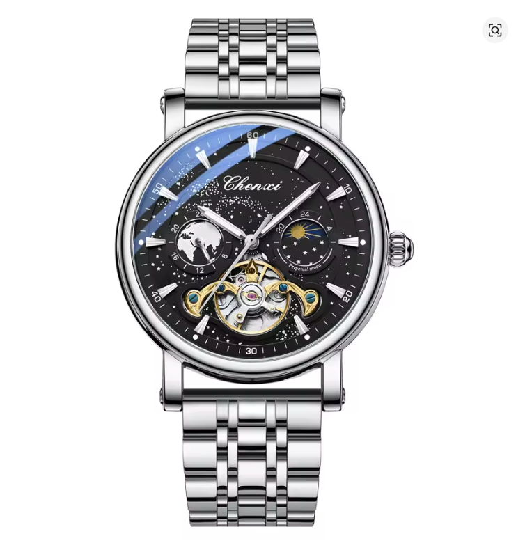 Astoria - ZaneLuxe's Luminous Chronograph Edition - Stainless Steel